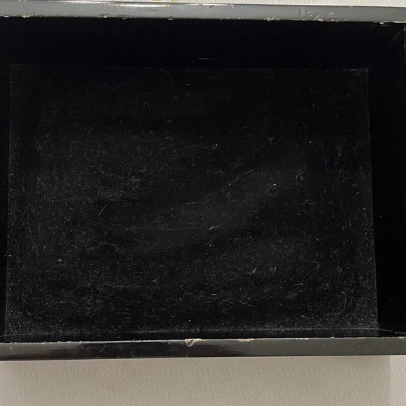 Black Lacquered Box with Nautical Old World Map - Engravable - Picture 4 of 11